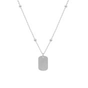 Starlight Tag Necklace [Sterling Silver]