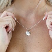 Mijn Zonneschijn Naam Ketting [Sterling Zilver]