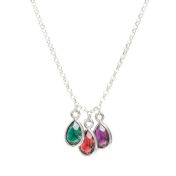 Collier Douche de Soleil Avec Pierres de Naissance [Argent 925]