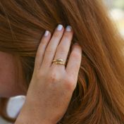 Schwan Ring [417er Gold]