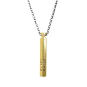 Talisa Bar Necklace [18K Gold Plated]