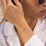 Talisa Stars Birthstone Bracelet [18K Gold Vermeil]