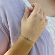 Talisa Stars Birthstone Bracelet [18K Gold Vermeil]