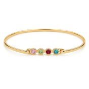 Talisa Stars Gemstone Cuff [18K Gold Vermeil]