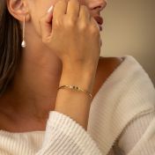 Talisa Stars Gemstone Cuff [18K Gold Vermeil]