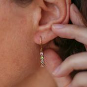 Talisa Stars Drop Earrings [Gold Plated]