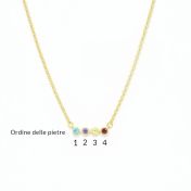 Collana Stelle di Talisa Orizzontale [Placcata Oro 18kt]