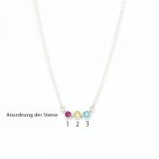 Talisa Sterne Halskette horizontal [Sterlingsilber]