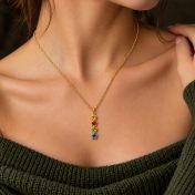 Talisa Starlight Birthstone Necklace [18K Gold Vermeil]