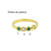 Anillo Nudos de Amor [Bañado en Oro de 18K]