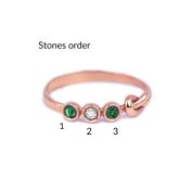 Ties of Love Ring [Rose Gold Plated]