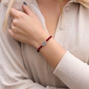 Hera Evil Eye Adjustable Bracelet [Sterling Silver]