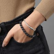 Samengebonden Naam Armband [Keltische Stijl]