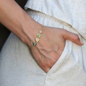 Ties of Love Birthstone Bracelet [18K Gold Vermeil]