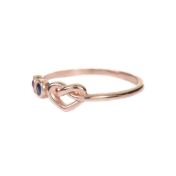 Ties of The Heart Birthstone Ring [Rose Gold Plated]