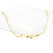 Ties Of Love Necklace Horizontal [10K Gold]