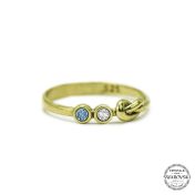 Anillo Nudos de Amor [Bañado en Oro de 18K]