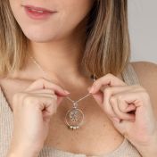 Collana Speciale Nodi del mio Cuore con Nome [Argento 925]