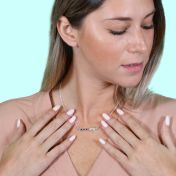 Ties of the Heart Birthstone Necklace [Sterling Silver]