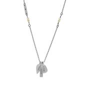 Tight Hug Name Necklace [Sterling Silver]