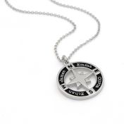 True North Compass Women Name Necklace [Sterling Silver]