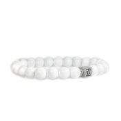 Bracciale Classico da Donna in Tridacne Bianca [Argento 925]