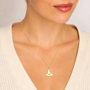Collar Sombrero de Mago [Oro Vermeil de 18K]