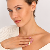 Collar Sombrero de Mago [Oro Vermeil de 18K]