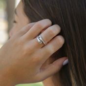 Written in the Stars Zodiac Signs Ring [Sterling Silver]