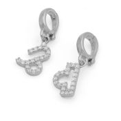 Sterrenbeeld Bedel met Kristallen [Sterling Zilver]