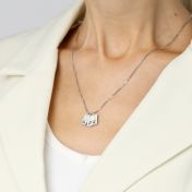 Mirella Kette mit Sternzeichen Charms  [Sterlingsilber]