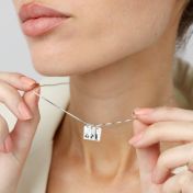 Mirella Kette mit Sternzeichen Charms  [Sterlingsilber]