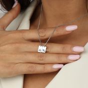 Mirella Kette mit Sternzeichen Charms  [Sterlingsilber]
