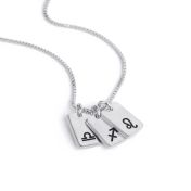 Mirella Kette mit Sternzeichen Charms  [Sterlingsilber]