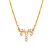 Zodiac Sign Necklace [18K Gold Vermeil]