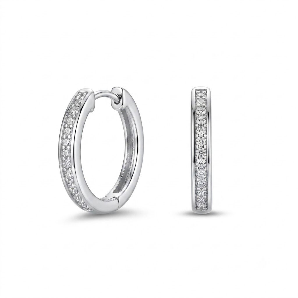 Glimmer Hoop Earrings