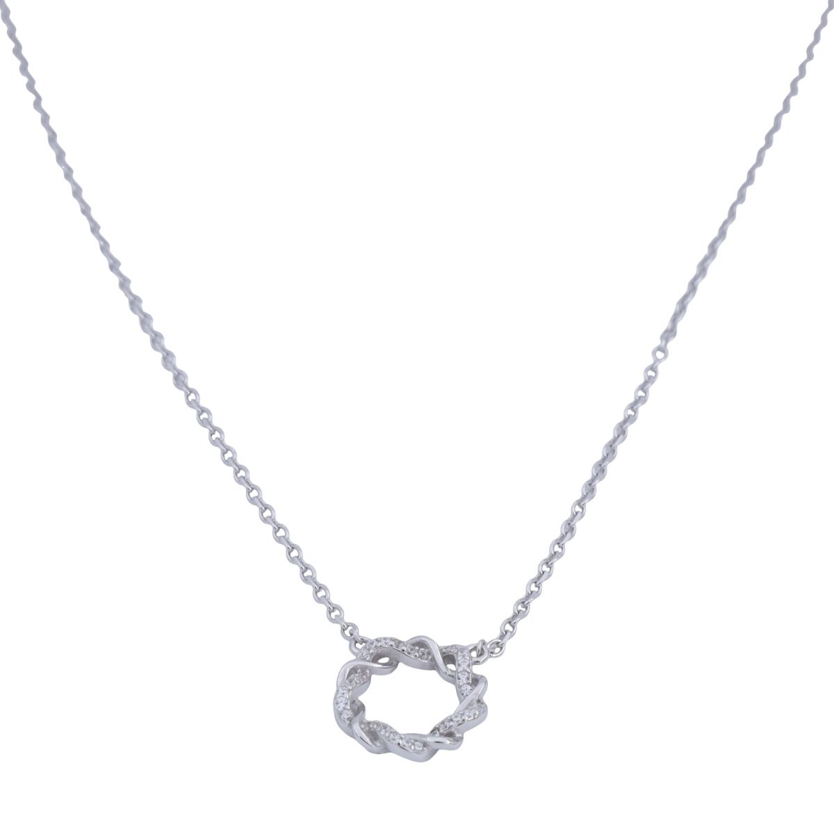 Eternal Twist Necklace [Sterling Silver]