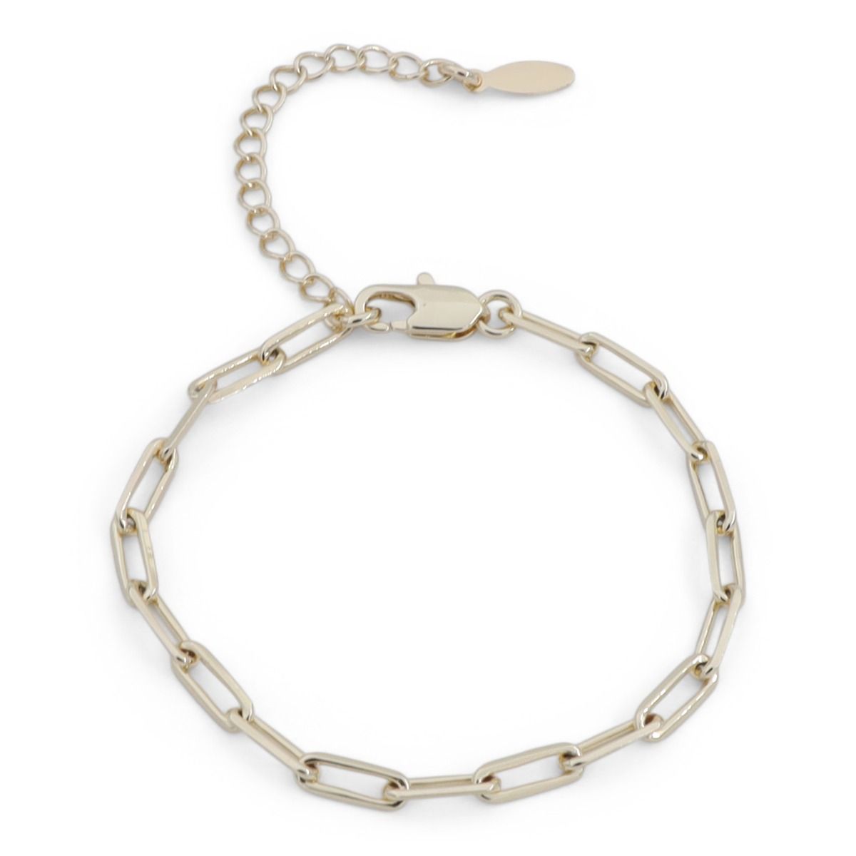 Paperclip Link Bracelet [Gold Plated]