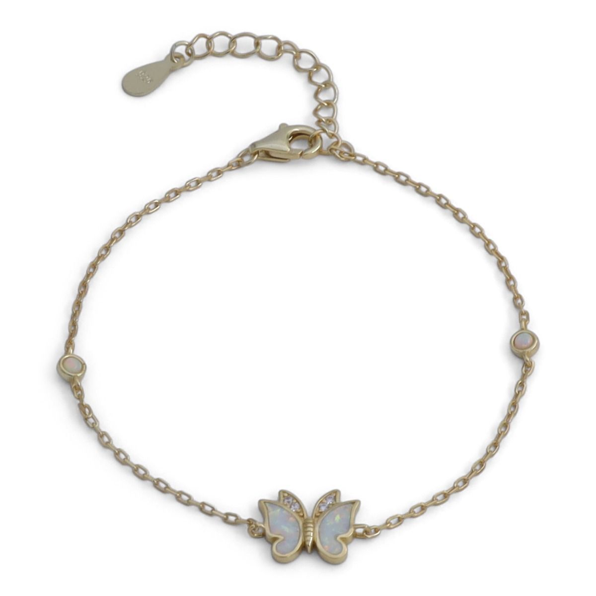 Precious Butterfly Bracelet [18K Gold Plated]