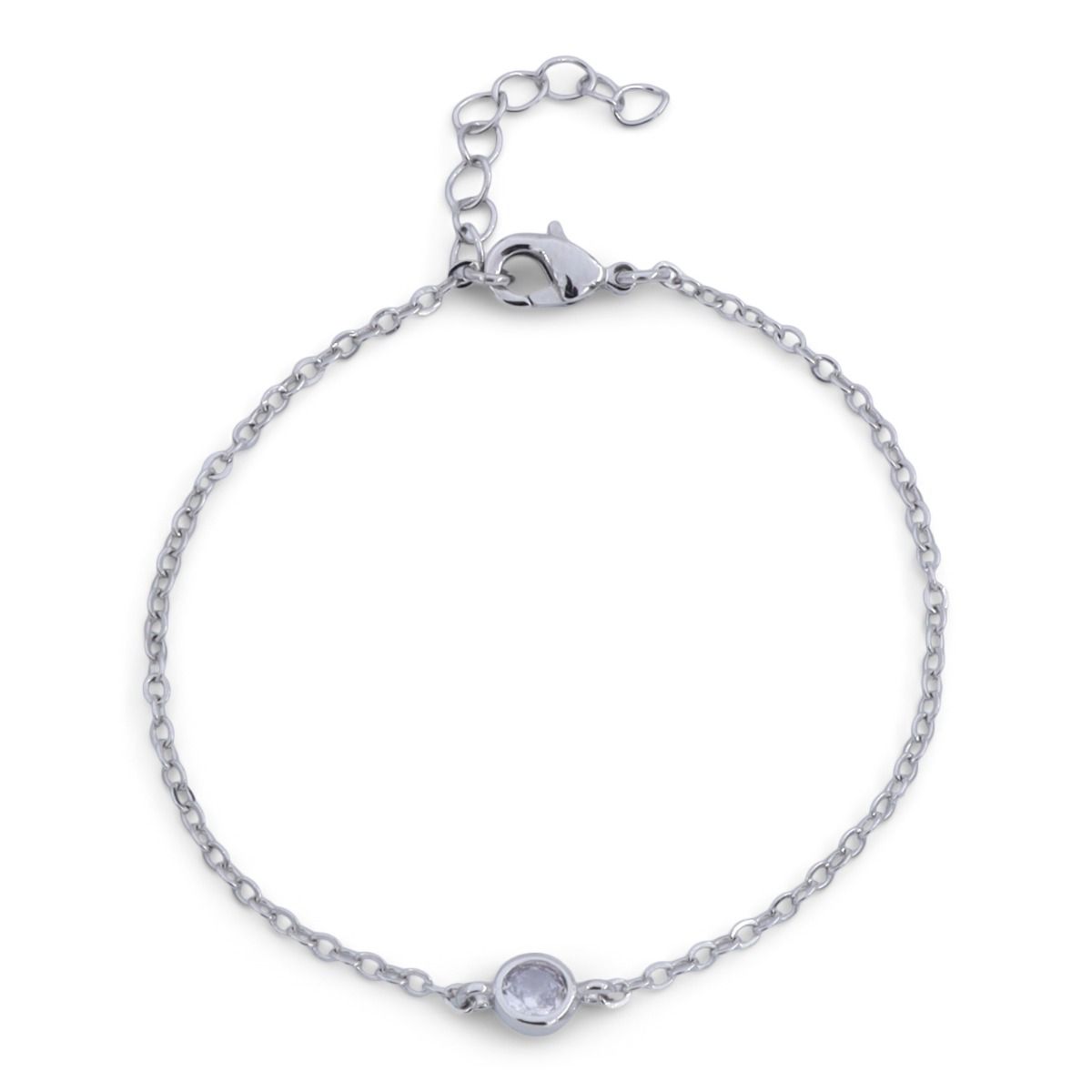 Brilliant Bezel Bracelet