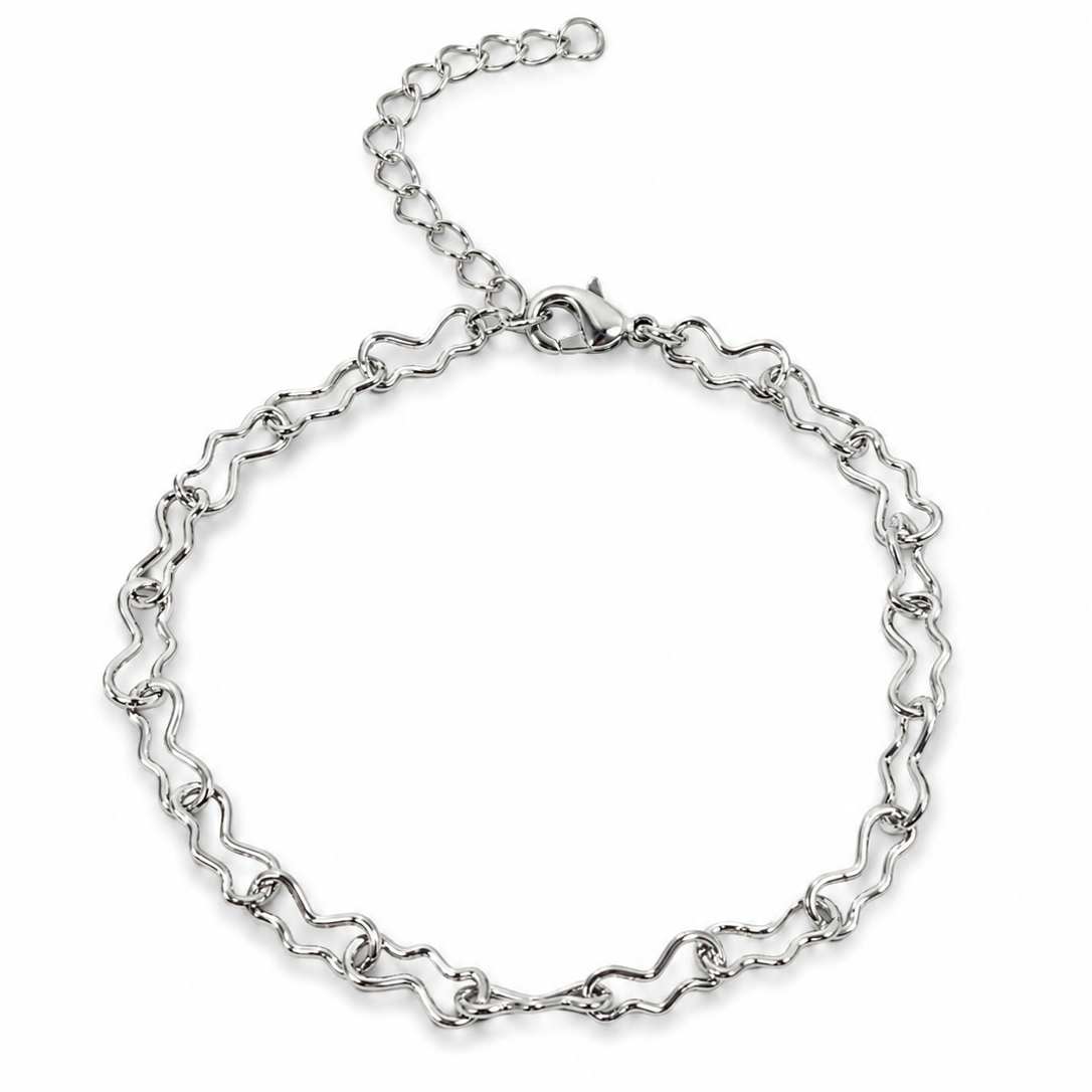 Wavy Link Bracelet
