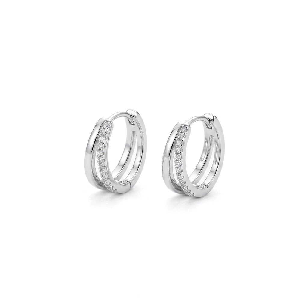 Dual Hoop Earrings