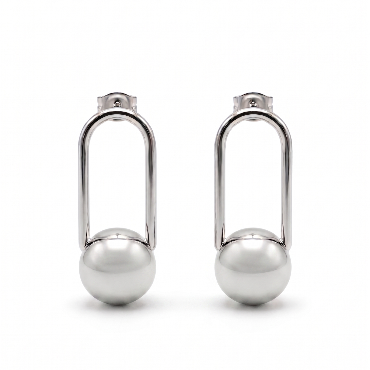 Horizon Dome Earrings