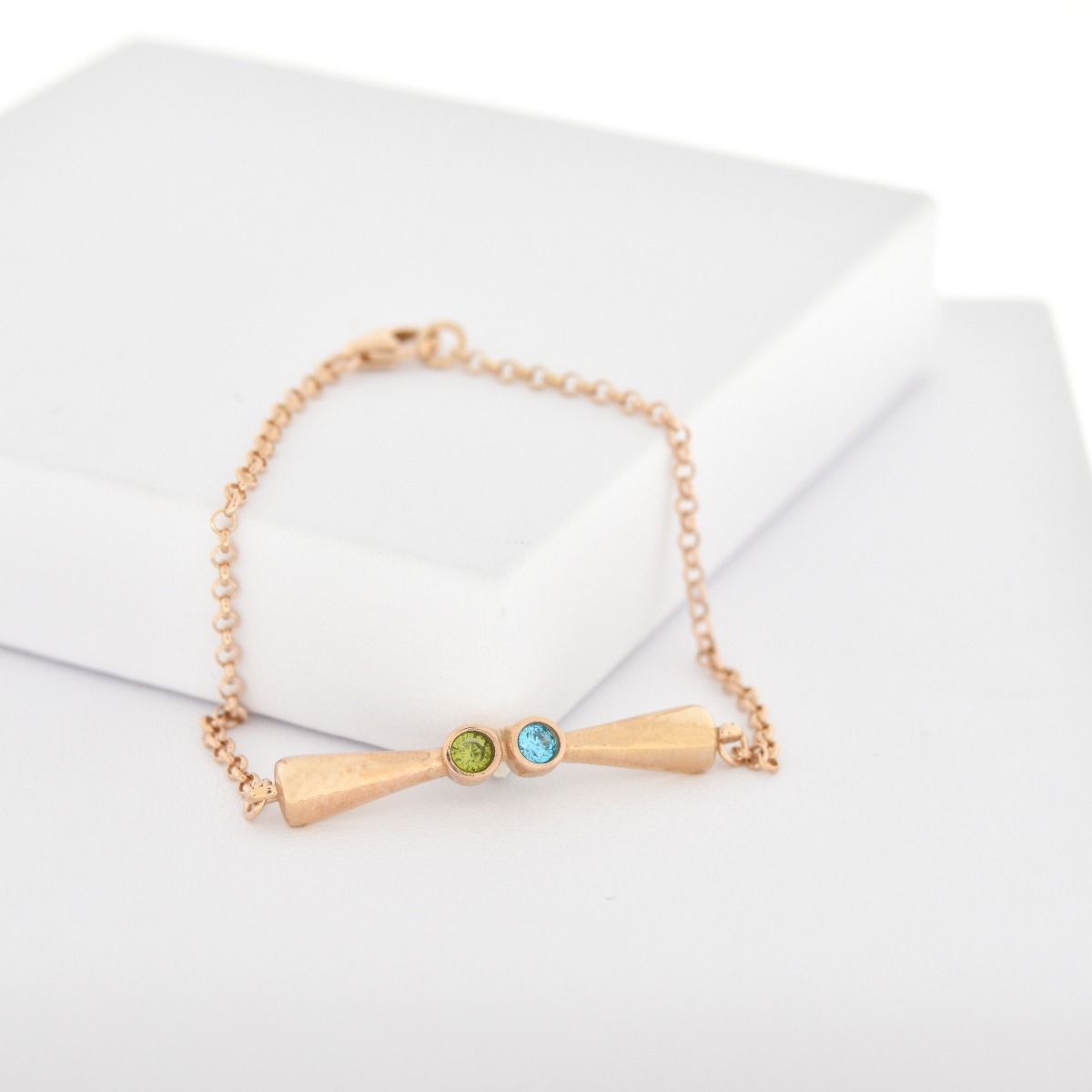 Bow of Love Bracelet [Rose Gold Plated]