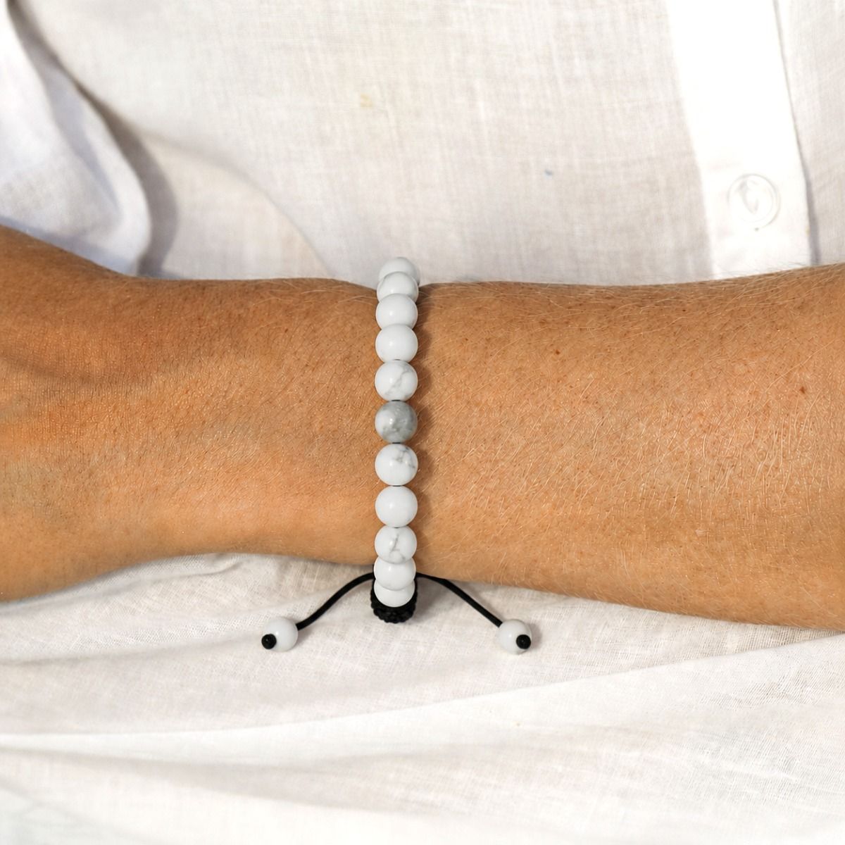 Classic Howlite Women Bracelet