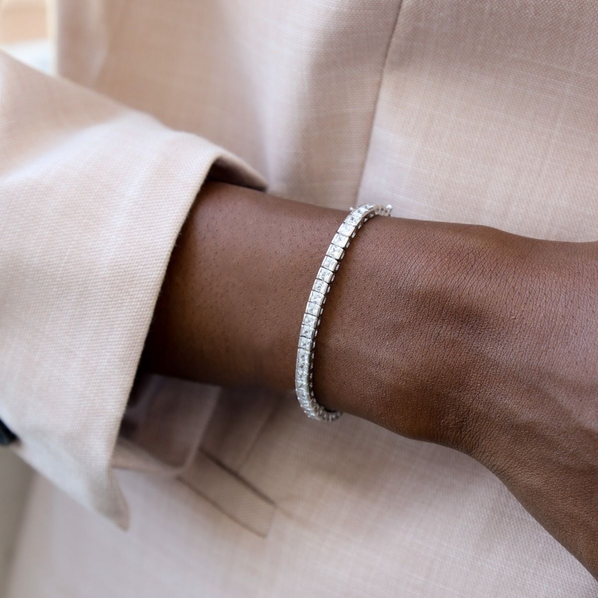 Classic Tennis Bracelet [Sterling Silver]