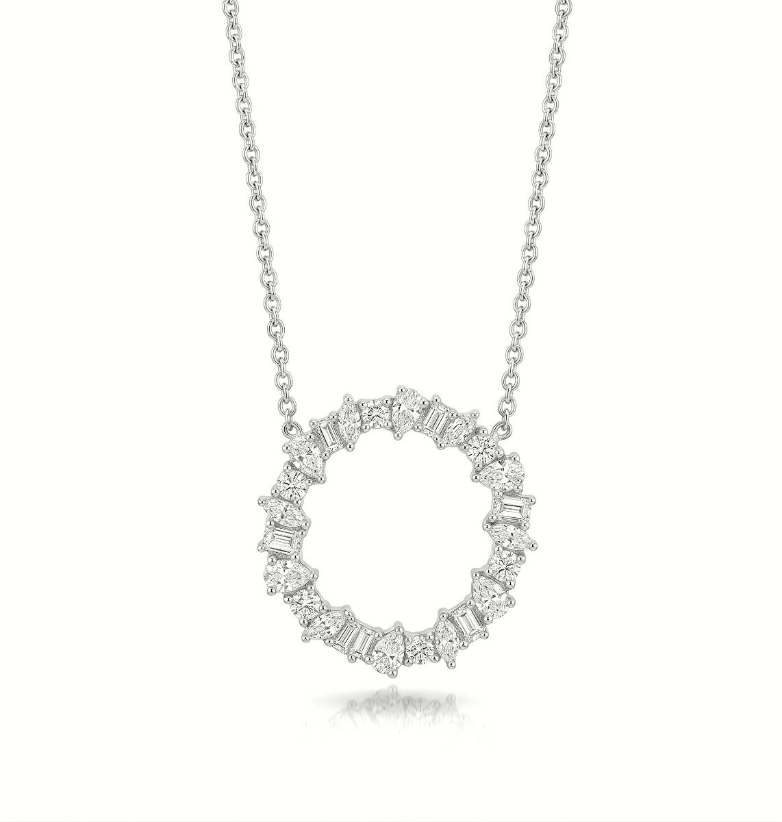 Cluster Ring Necklace