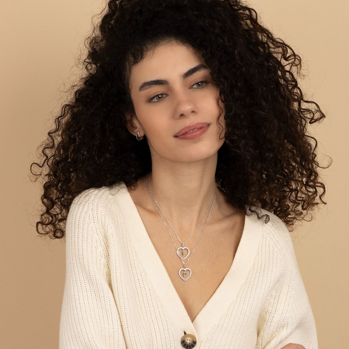 Veinci Letter Initial Necklace Vito Rosed Gold Initial Necklace - CZ Double Heart Letter Pendant With Infinity Symbol, 18-20 Inch Chain CZ Cubic Zirconia Necklace Veinci Letter Initial Necklace Vito Rosed Gold Initial Necklace - CZ Double Heart Letter Pendant With Infinity Symbol, 18-20 Inch Chain CZ Cubic Zirconia Necklace