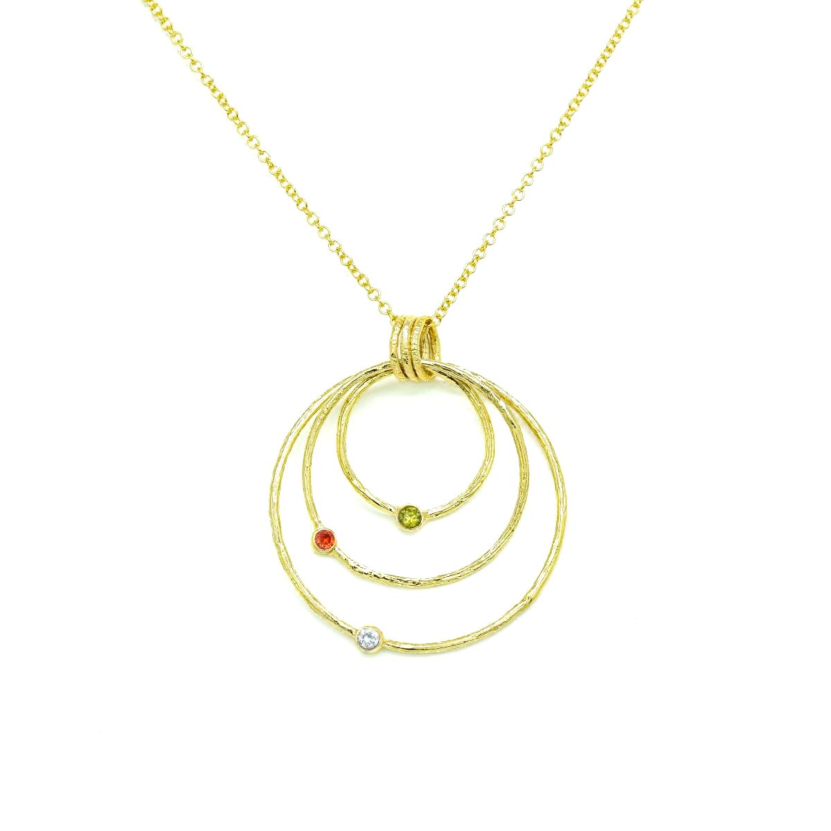 Sphären der Liebe Halskette [417er Gold]