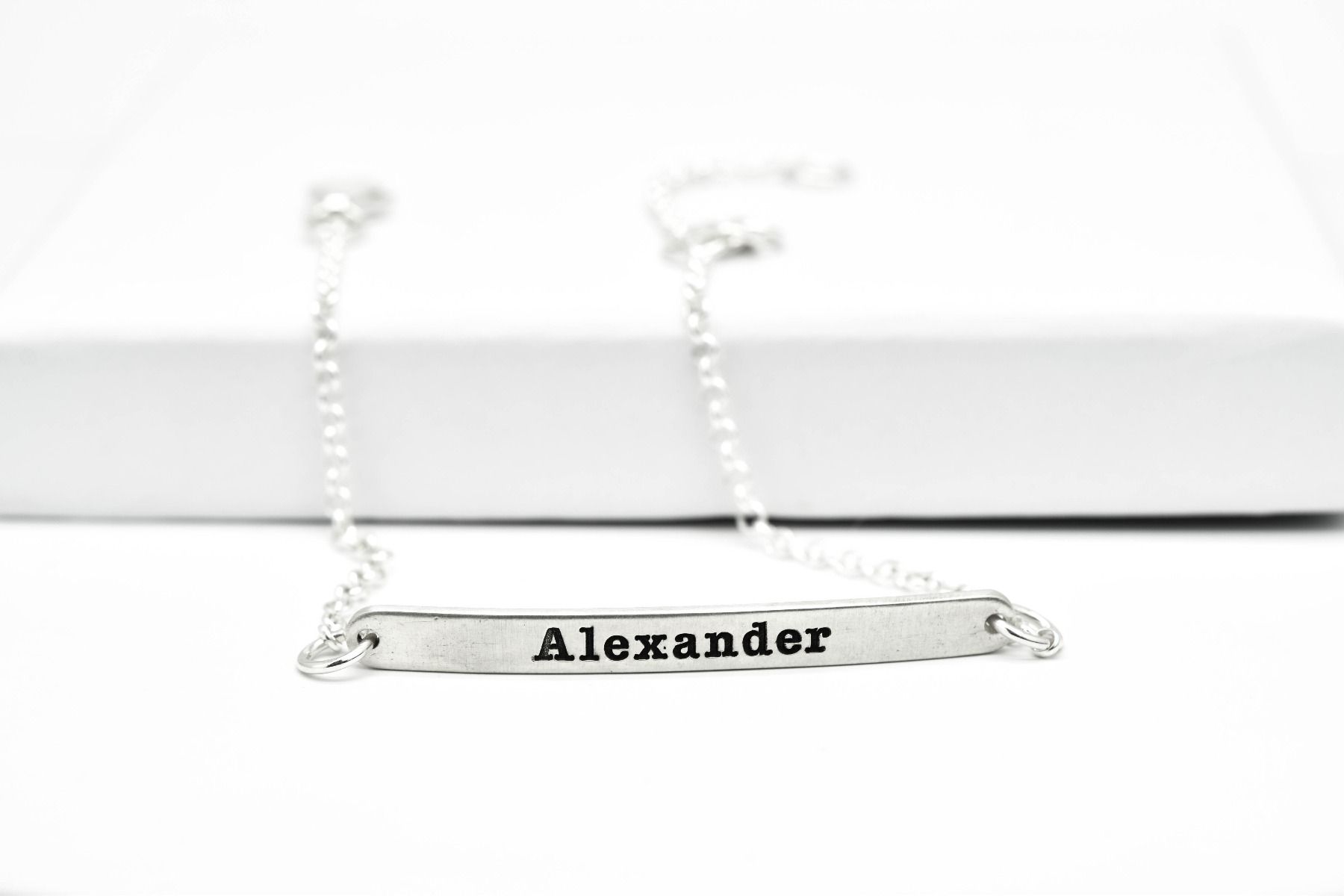 Pulsera mi Palabra Favorita [Plata de Ley]